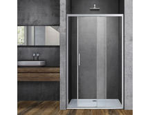 Душевая дверь Vincea Soft VDS-3SO100CL хром, стекло прозрачное