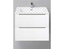 Тумба под раковину BelBagno Etna 600-2C-SO-BL-P Bianco Lucido