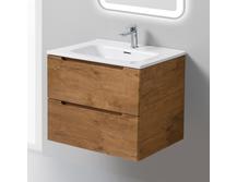 Тумба с раковиной BelBagno Etna 600-2C-SO-RN-P Rovere Nature