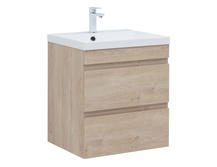 Тумба с раковиной Aquanet Нота New 60 335880 дуб светлый