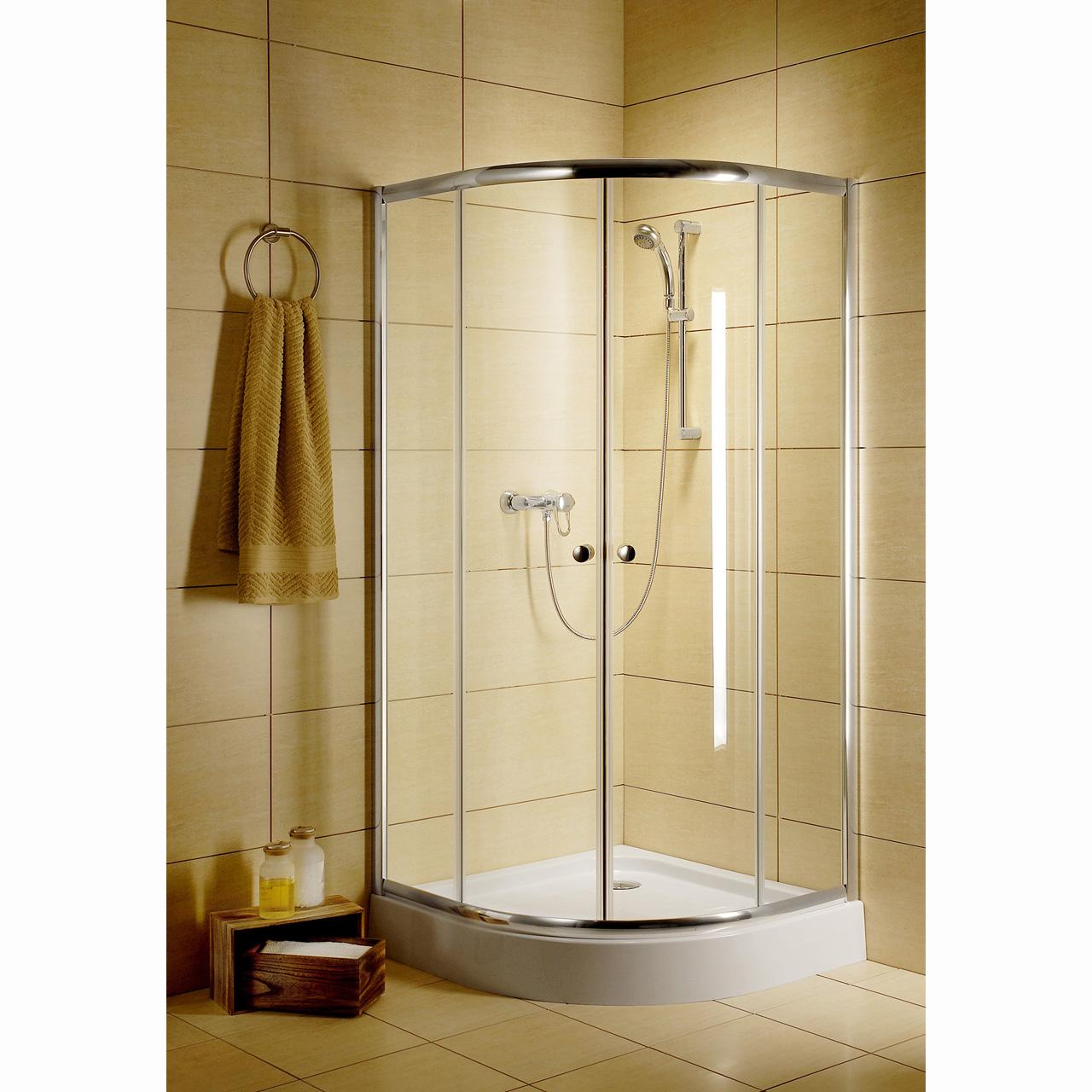 

Душевой уголок Radaway Classic A 90x185 профиль хром, стекло прозрачное, Прозрачный