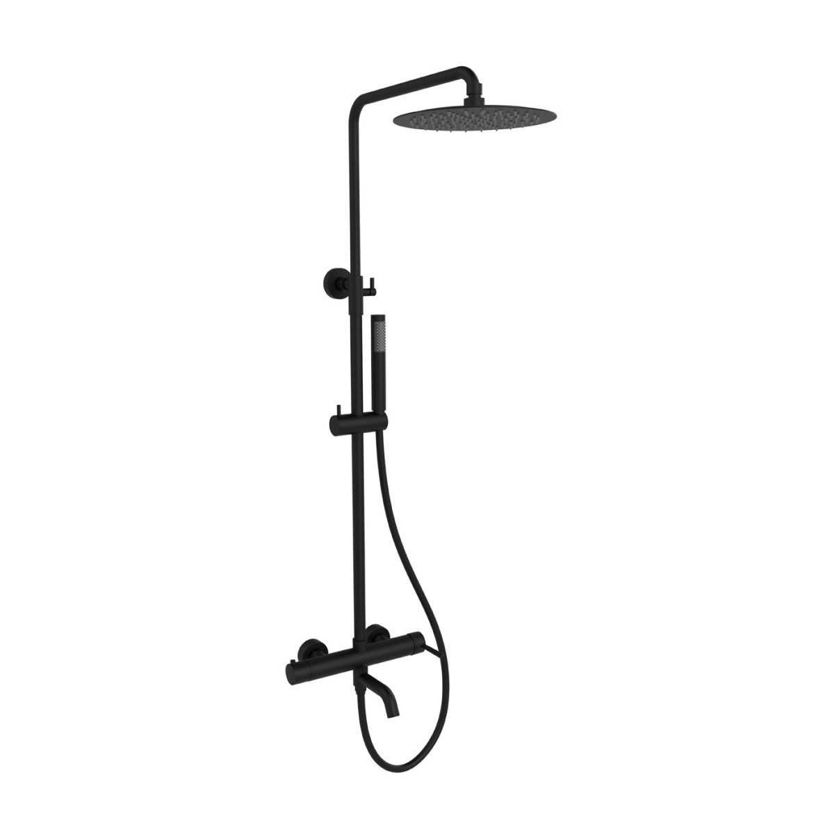 

Душевая стойка Raiber Graceful RPB-006, Черный