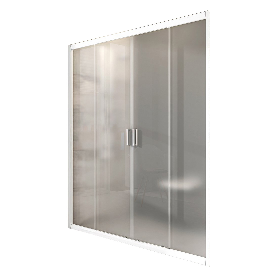 

Душевая дверь Ravak BLDP4 120 белый + Грапе, Текстурное