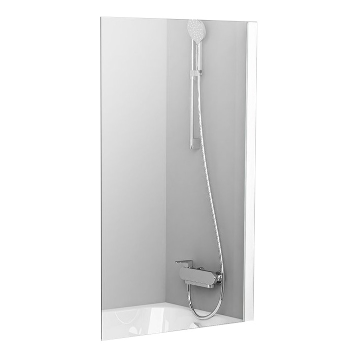 Шторка для ванны Ravak PVS1 80 белая + Транспарент, цвет белый 79840100Z1 - фото 1