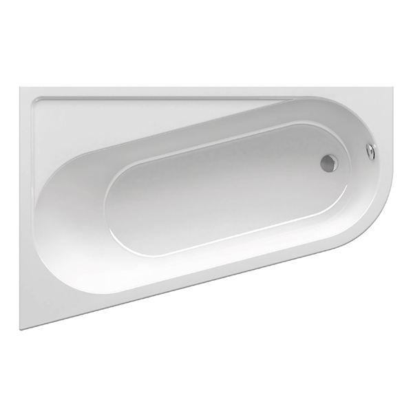 

Акриловая ванна Ravak Chrome 160х105 L на ножках, Белый