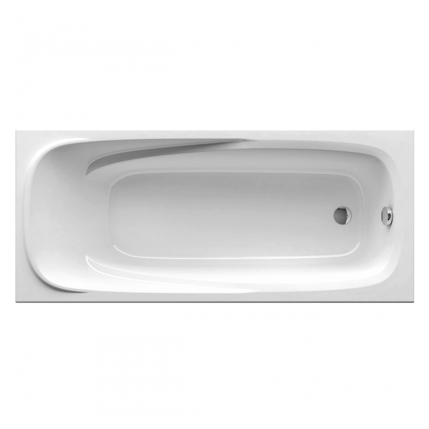 Акриловая ванна Ravak Vanda II 160х70 на ножках, цвет белый CP11000000+CY00000000 - фото 1