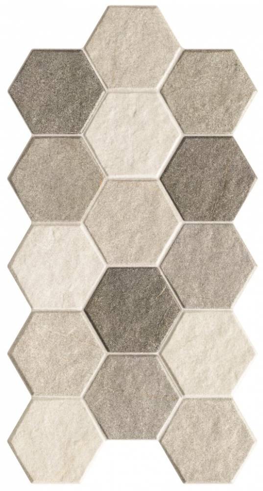 Керамогранит Realonda Stonehenge Hex Frost 26,5x51 керамогранит realonda hex snow 26 5x51