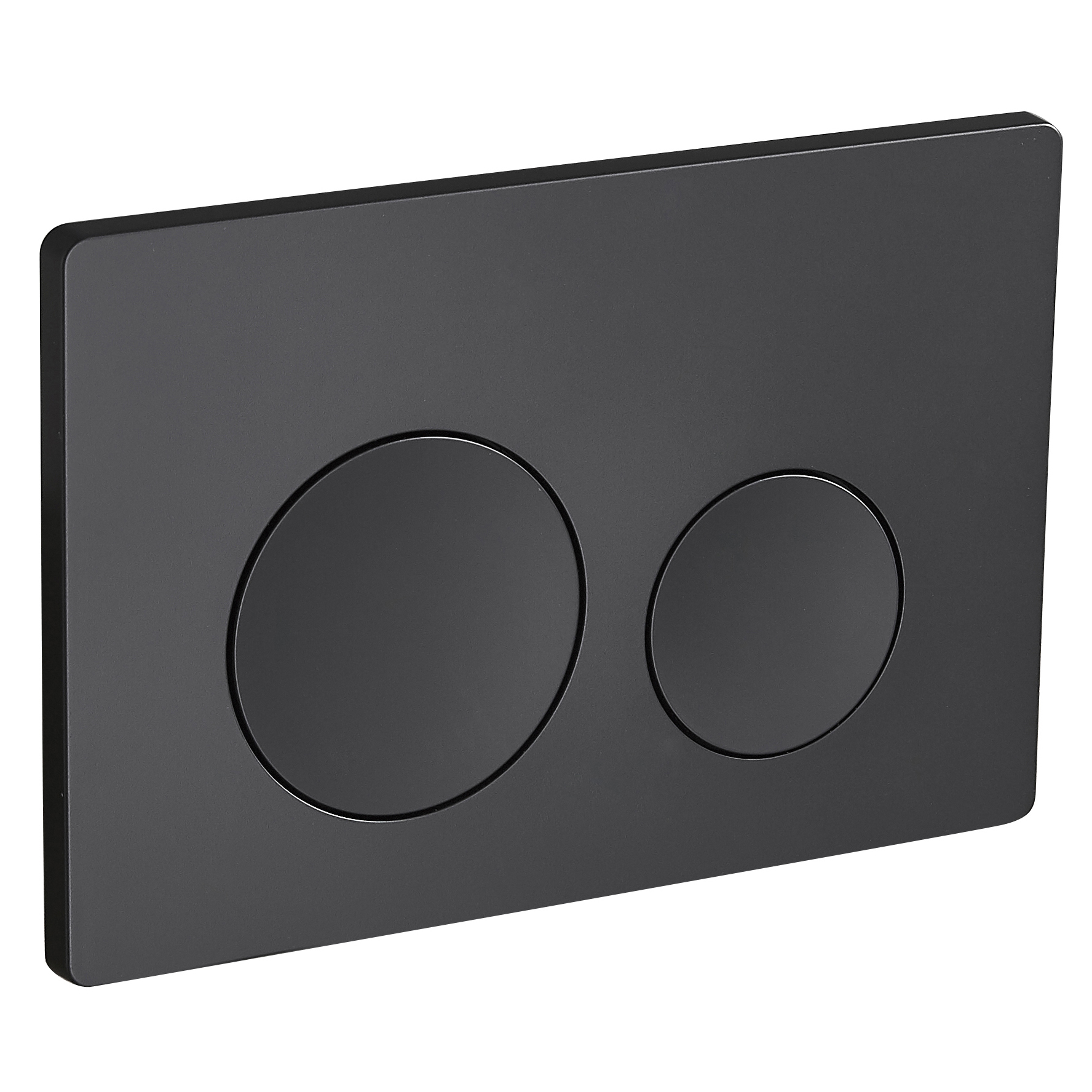 Кнопка для инсталляции RGW SWH-07B 68420007-04, цвет черный - фото 1