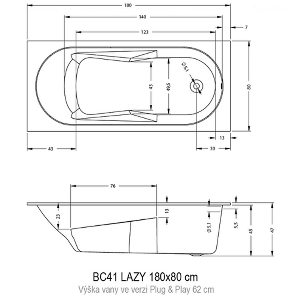 Стандартные размеры ванны акриловой. Riho Future 170x75. Ванна Riho Future 170*75. Акриловая ванна Riho Future XL 190x90. Прямоугольная ванна Riho b074001005.