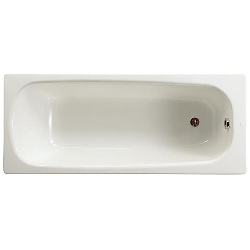 Чугунная ванна Roca Continental 170х70 без покрытия, цвет белый 21290100R - фото 1