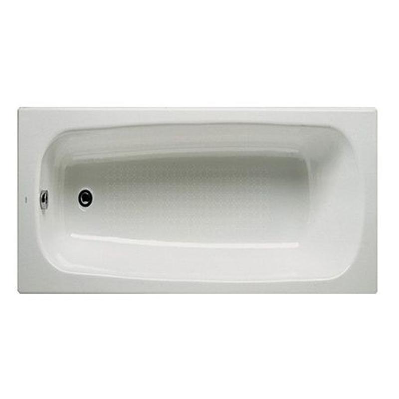 Чугунная ванна Roca Continental 140х70 с покрытием, цвет белый 212914001 - фото 1