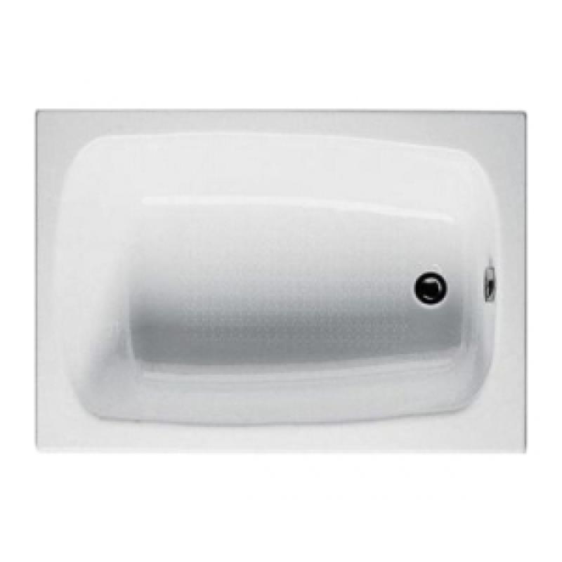 Чугунная ванна Roca Continental 100х70 на ножках, цвет белый 211507001+150412330 - фото 1