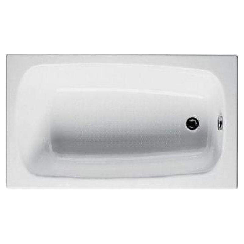 Чугунная ванна Roca Continental 120х70 на ножках, цвет белый 211506001+150412330 - фото 1