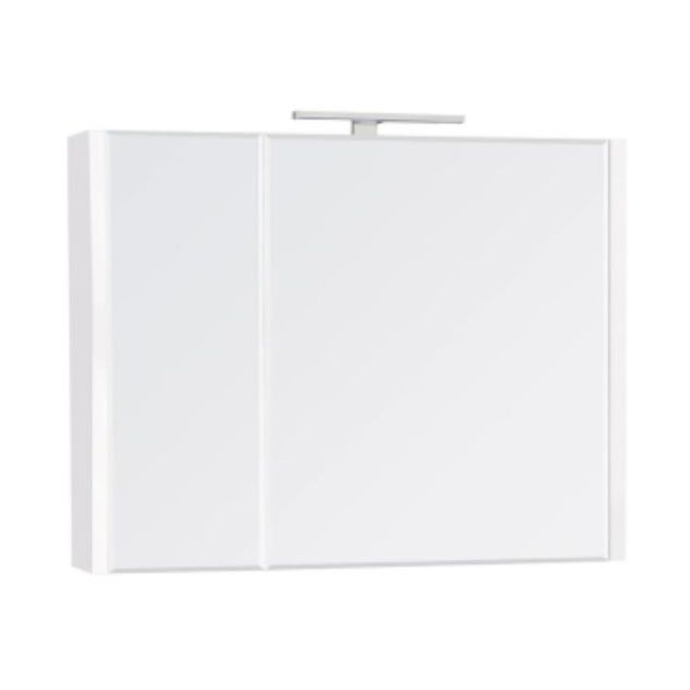 Зеркальный шкаф для ванной Roca Etna 80 белый глянец мебель для ванной belbagno etna 900 2c so bo p bianco opaco