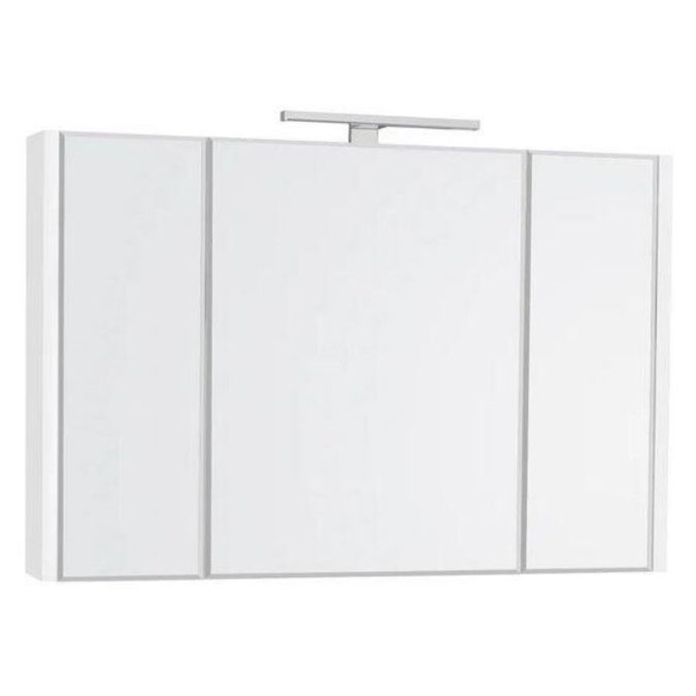 Зеркальный шкаф для ванной Roca Etna 100 белый глянец мебель для ванной belbagno etna 39 500 390 2c so bl p bianco lucido