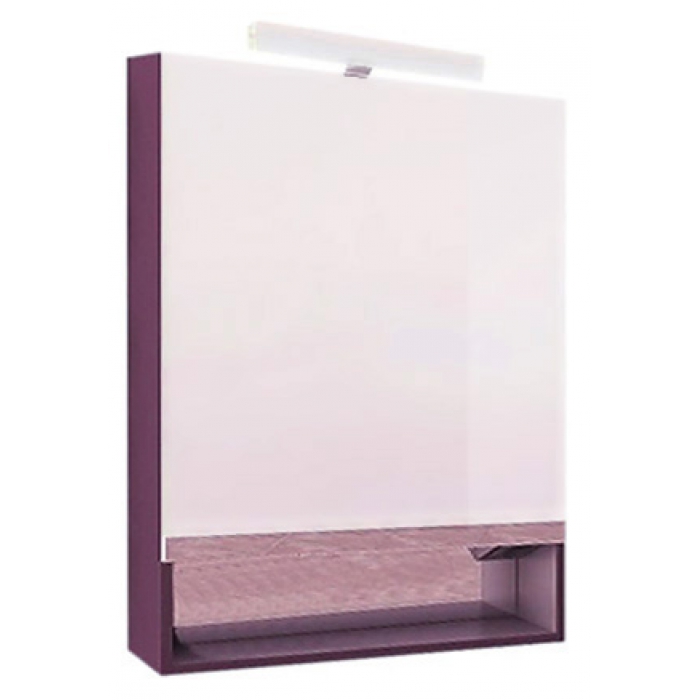 Зеркальный шкаф для ванной Roca Gap 80 фиолетовый