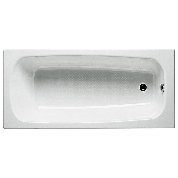 Чугунная ванна Roca Continental 170х70 с покрытием, цвет белый 21291100R - фото 1