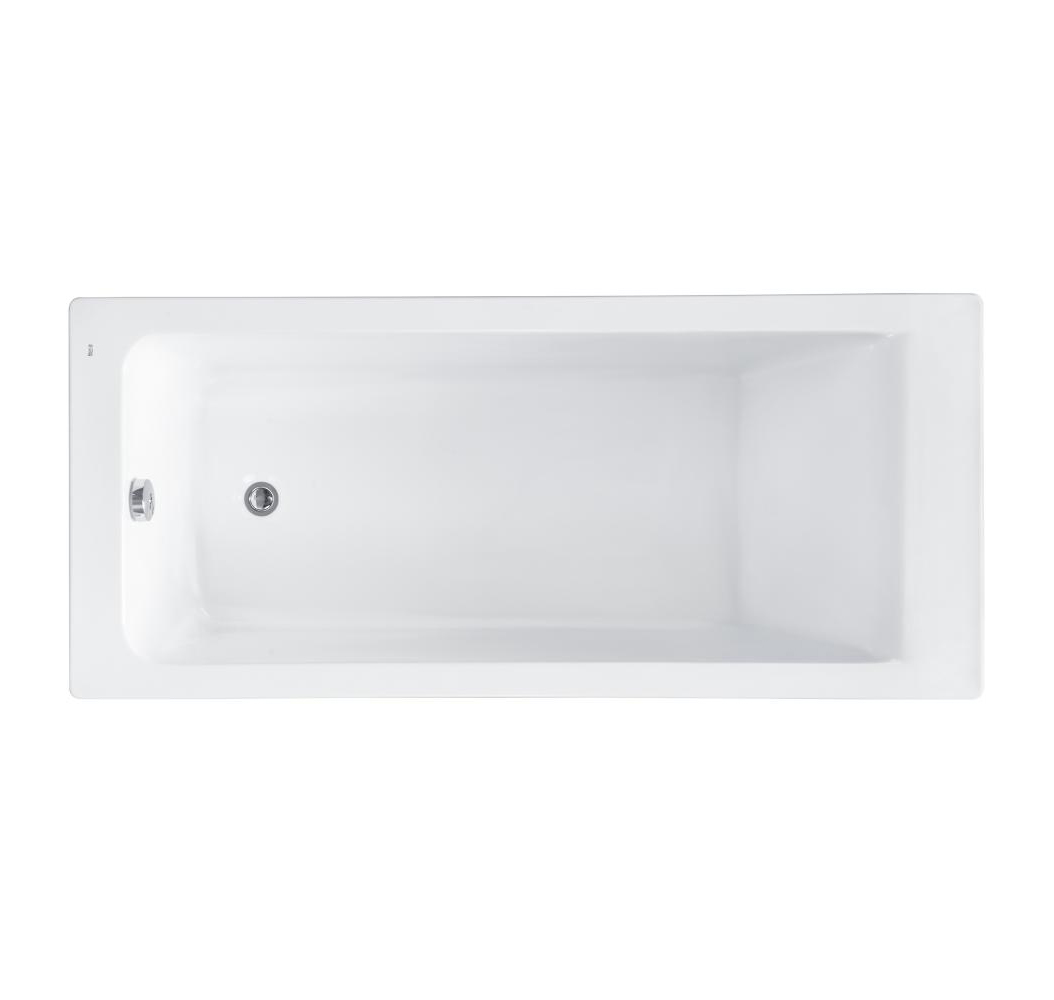 Ариловая ванна Roca Easy 180x80 на каркасе, цвет белый 7.2486.1.800.0+7.25P0.2.800.0 - фото 1