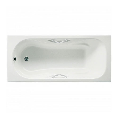 Чугунная ванна Roca Malibu 150х75 на ножках, цвет белый 2315G000R+150412330 - фото 1