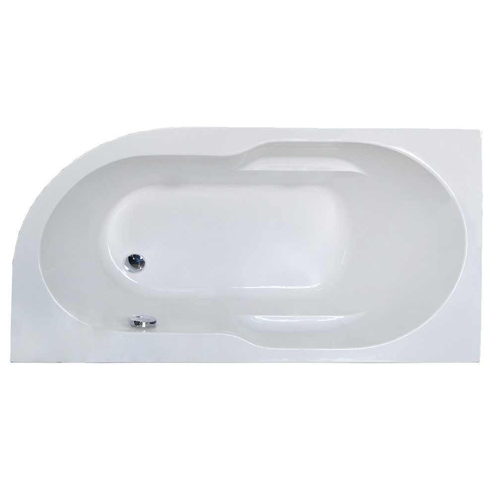 Акриловая ванна Royal Bath Azur 140х80 L керамогранит delacora cote de azur light d12066m 60x120