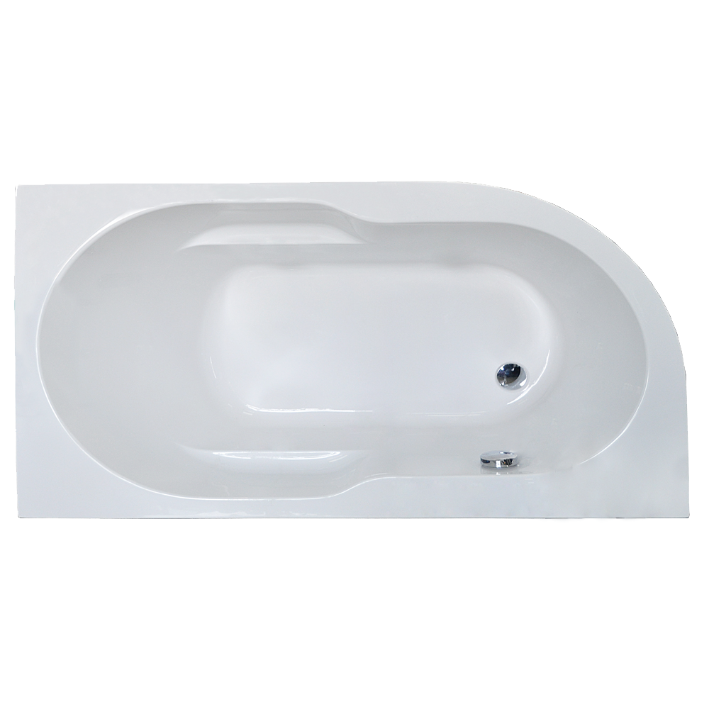 Акриловая ванна Royal Bath Azur 140х80 R керамогранит delacora cote de azur light d12066m 60x120