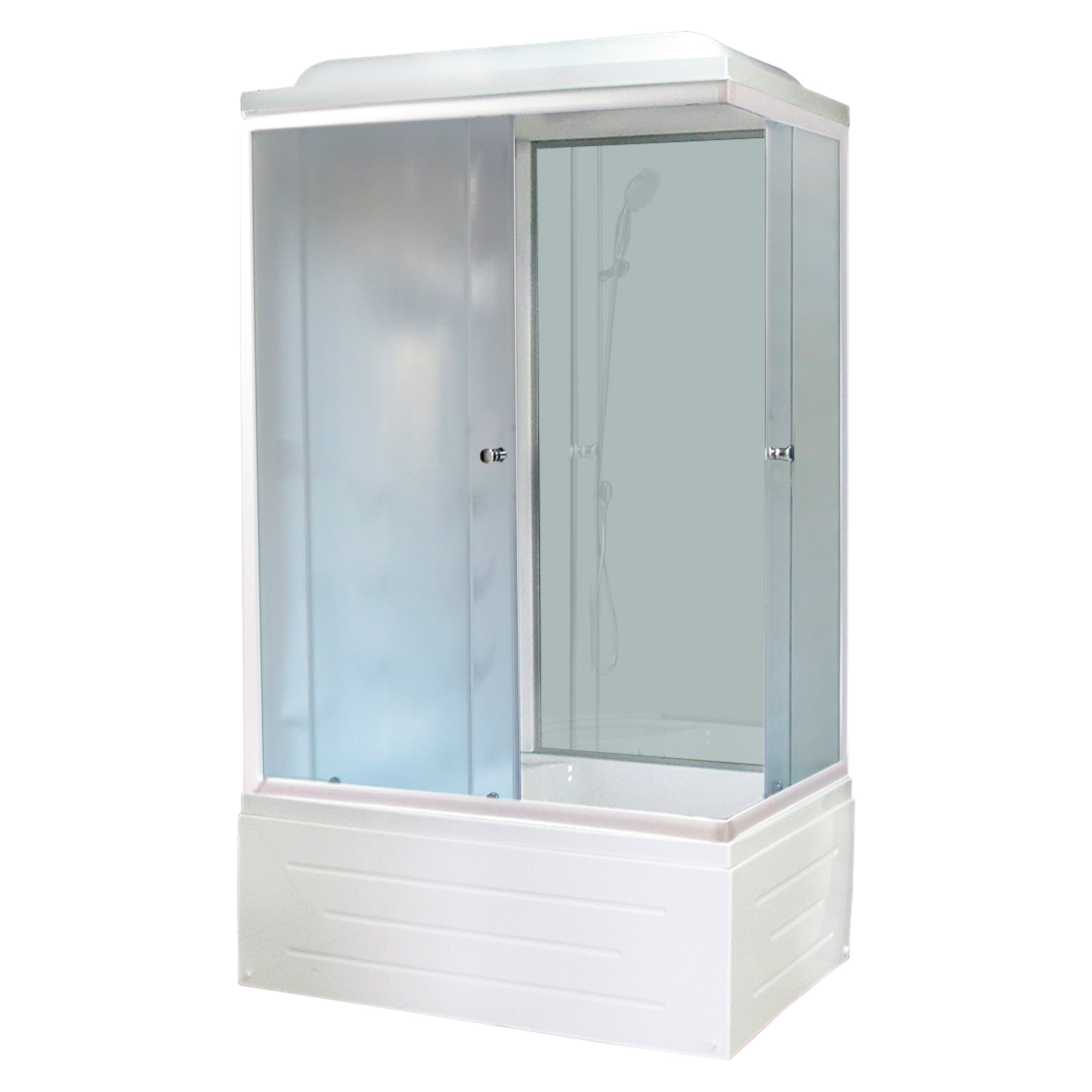 

Душевая кабина Royal Bath 8120BP6-WC L белая/матовое, Матовый