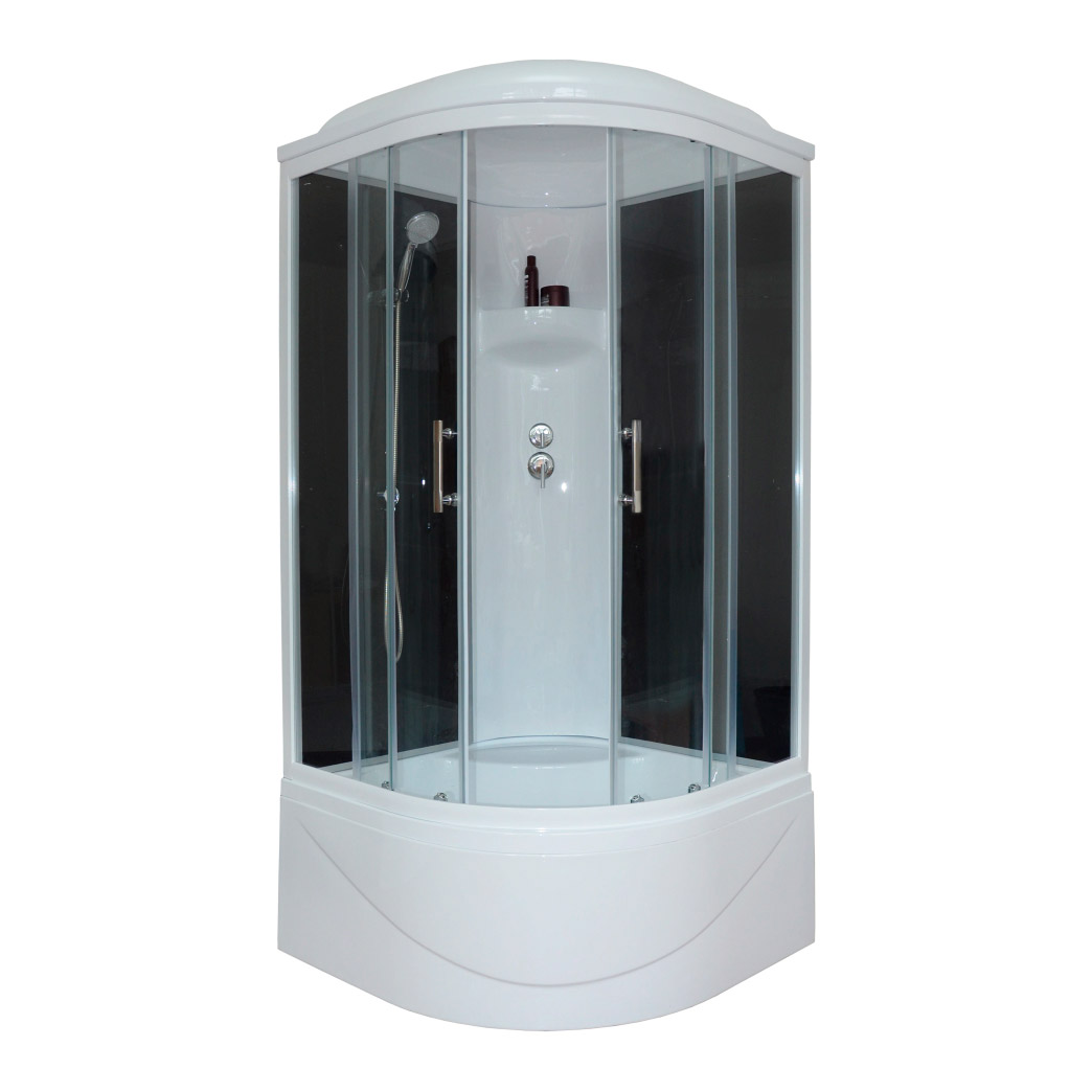

Душевая кабина Royal Bath 90BK6-BT черное/прозрачное, Прозрачный