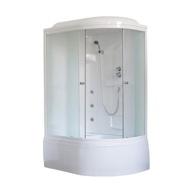 Душевая кабина Royal Bath 8120BK2-M L матовое