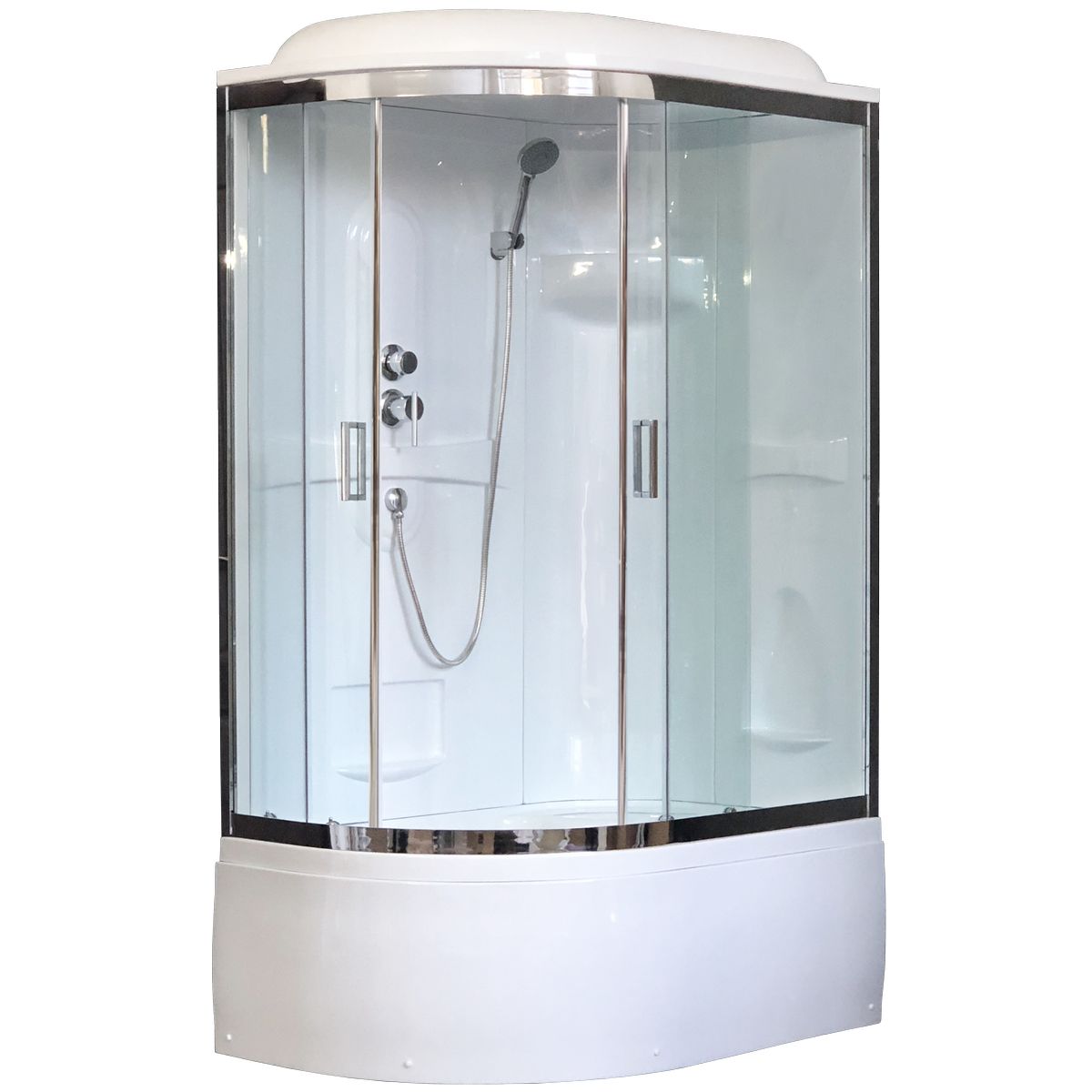 Душевая кабина Royal Bath 8120BK1-T-CH R прозрачное душевая кабина royal bath 8120bk1 m ch r матовое