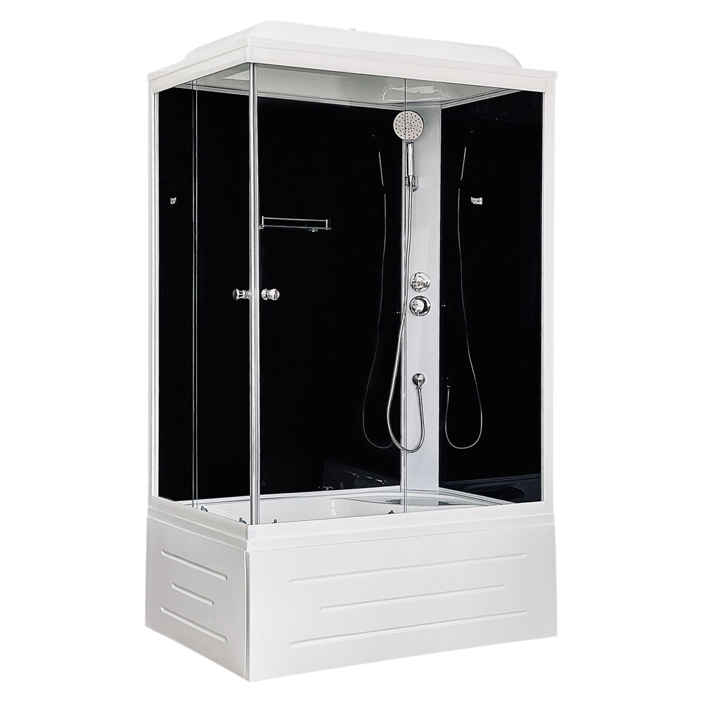 

Душевая кабина Royal Bath RB8120BP5-BT-R черное/прозрачное, Прозрачный