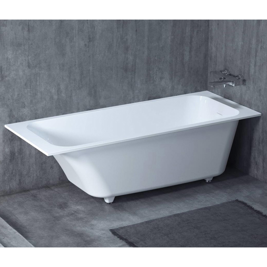 

Ванна из литьевого мрамора Salini Orlando Kit 160х60 102115M на ножках, Белый