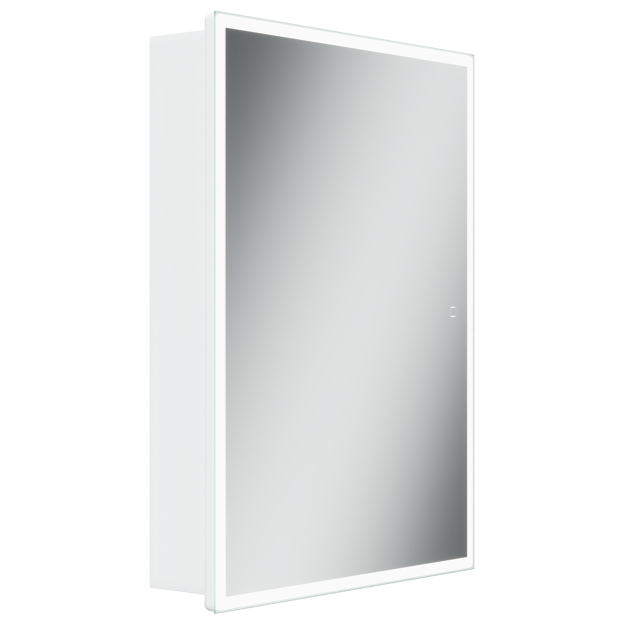 Зеркальный шкаф для ванной Sancos Cube CU600 пенал для ванной aqwella cube 30 cub0503gr
