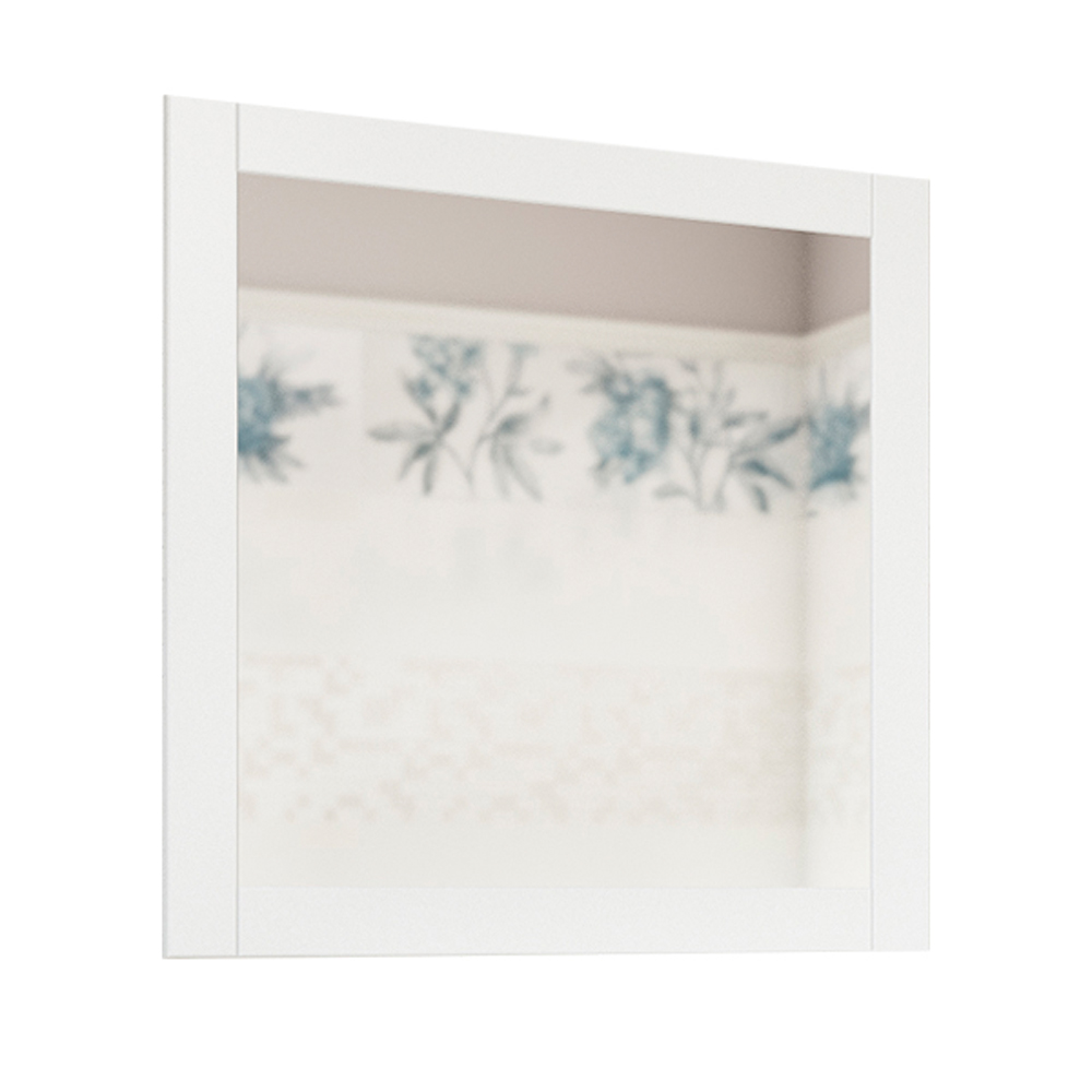 Зеркало для ванной Sanflor Ванесса 75 белый мебель для ванной