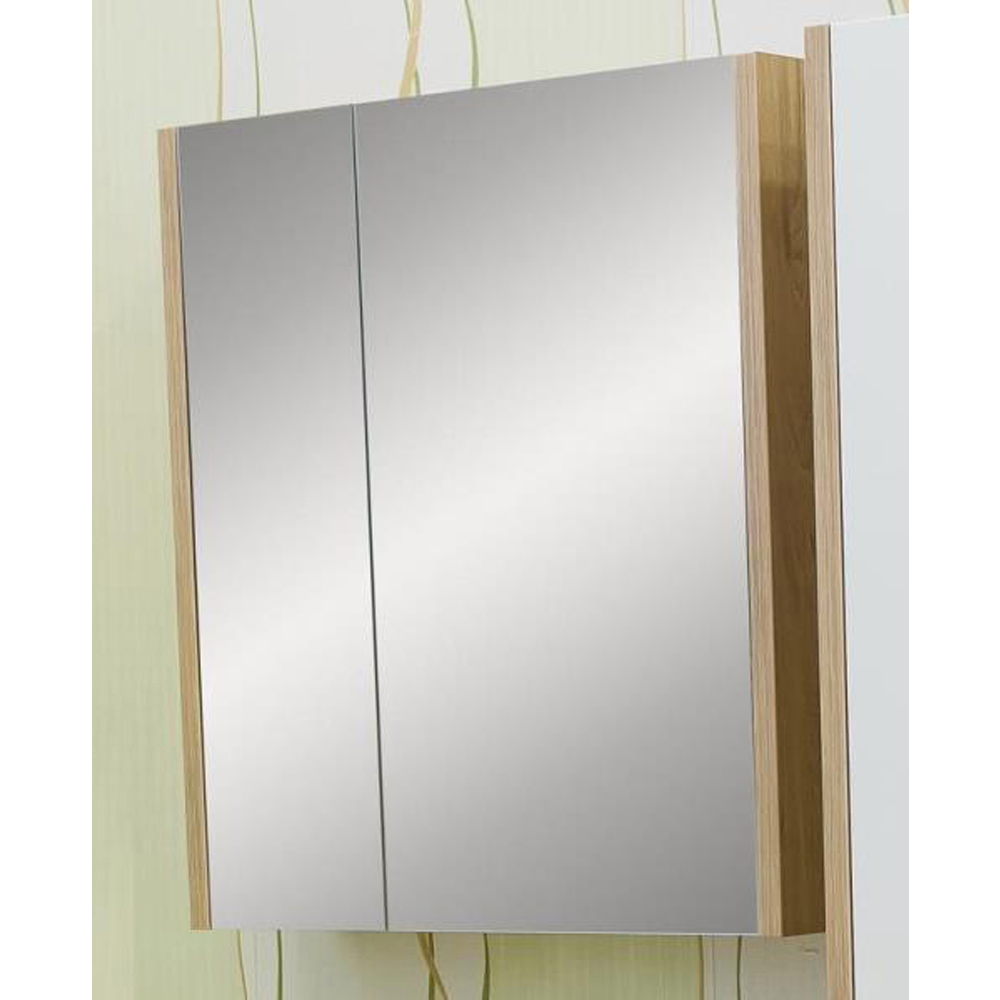 Зеркальный шкаф для ванной Sanflor Ларго 70 R швейцарский вяз
