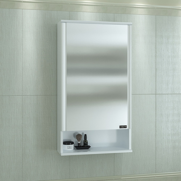 Зеркальный шкаф для ванной СанТа Вегас 50 зеркальный шкаф для ванной санта герда 55 фацет