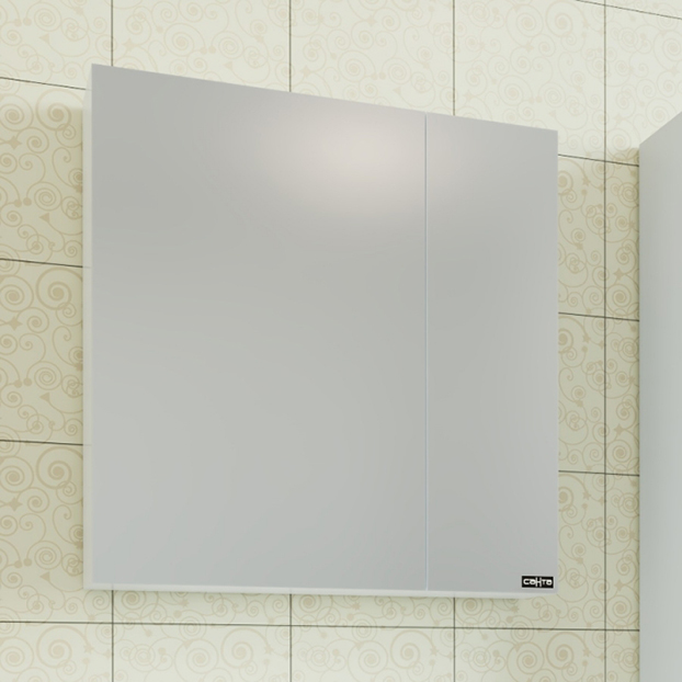 Зеркальный шкаф для ванной СанТа Стандарт 70 зеркальный шкаф для ванной санта стандарт 100 трельяж фацет с подсветкой