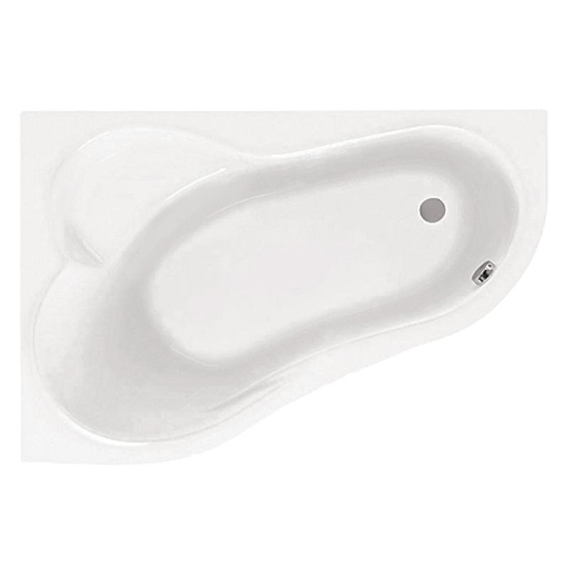 Акриловая ванна Santek Ибица XL 160х100 L без гидромассажа, цвет белый 1WH112036 - фото 1