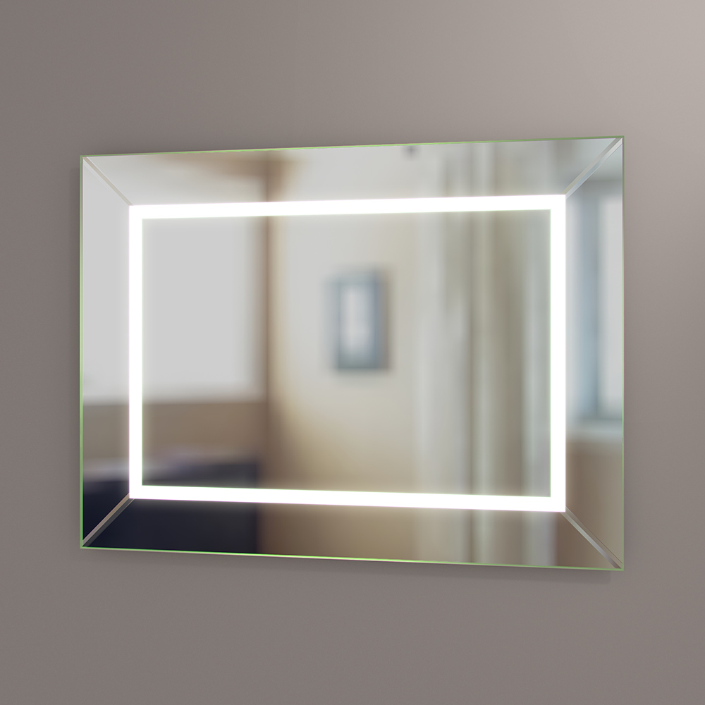 Зеркало Санвит Кристалл 100, цвет без цвета (просто зеркальное полотно) zkrist100 - фото 1