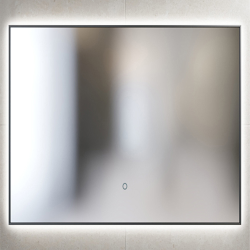 Зеркало для ванной Санвит Панорама 75 чёрное
