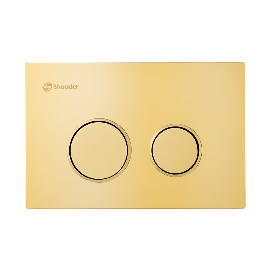 Кнопка для инсталляции Shouder SHD-00011933 золото кнопка для инсталляции berges 040049 золото глянец