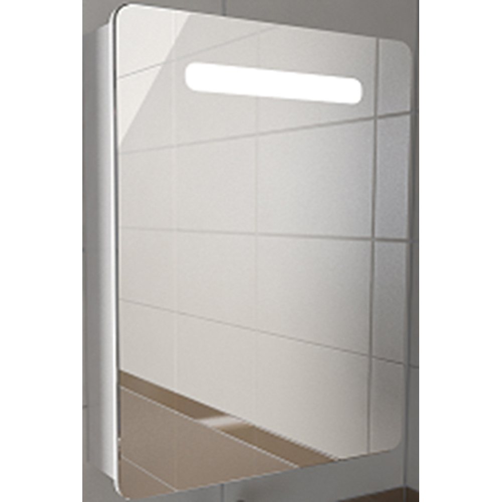 Зеркальный шкаф для ванной Stella Polar Бланко 60/С правый