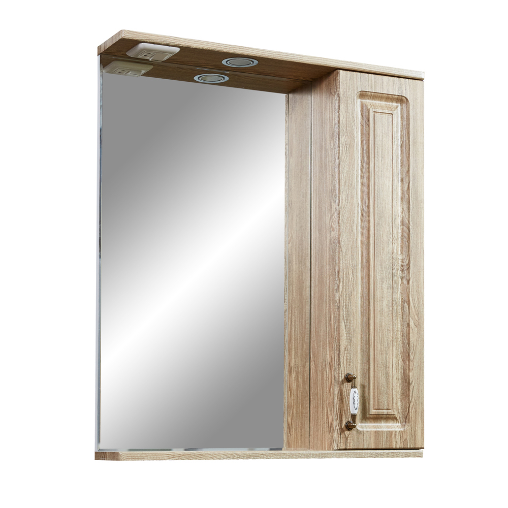 Зеркало для ванной Stella Polar Кармела 65/С карпатская ель зеркало для ванной stella polar мадлен 100