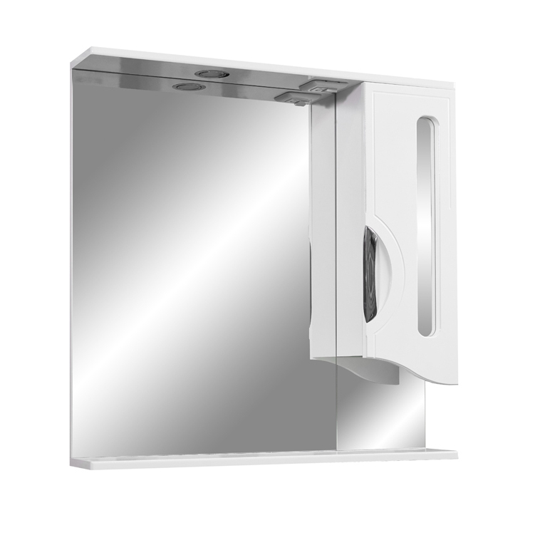 Зеркало для ванной Stella Polar Сильва 80/С шкаф для ванной одностворчатый акватон сильва левый дуб фьорд