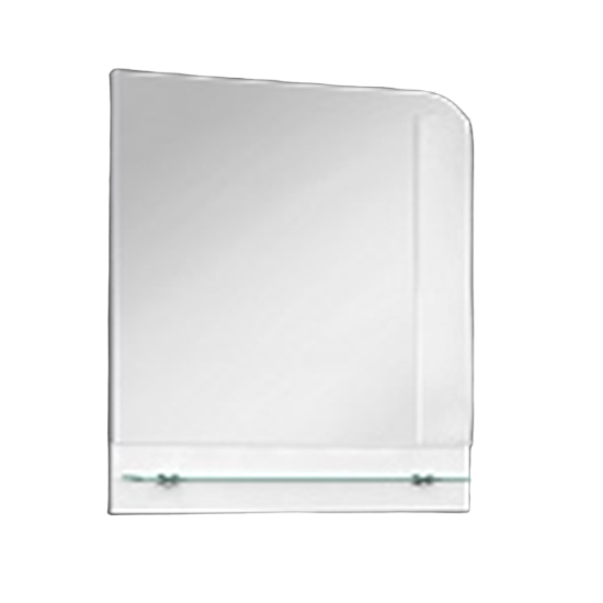 Зеркало для ванной Stella Polar Серена 60 Люкс белое зеркало mixline сириус люкс 49х67 с полкой и фацетом 4620001980925