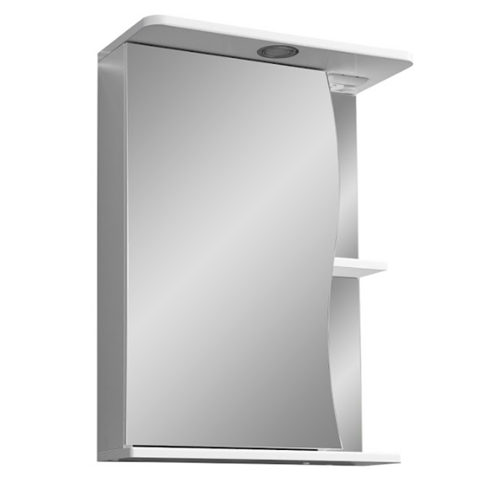 Зеркальный шкаф для ванной Stella Polar Верея 55/С левый