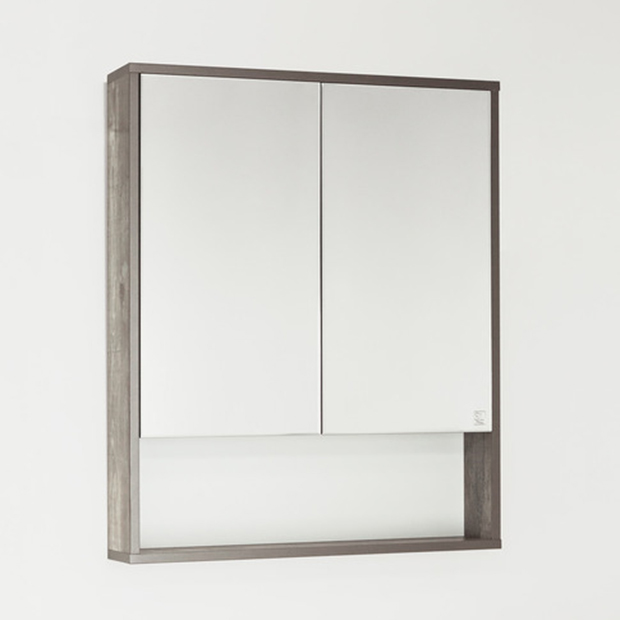 Зеркальный шкаф для ванной Style Line Экзотик 65 зеркальный шкаф style line николь 50 с подсветкой белый 4650134470338