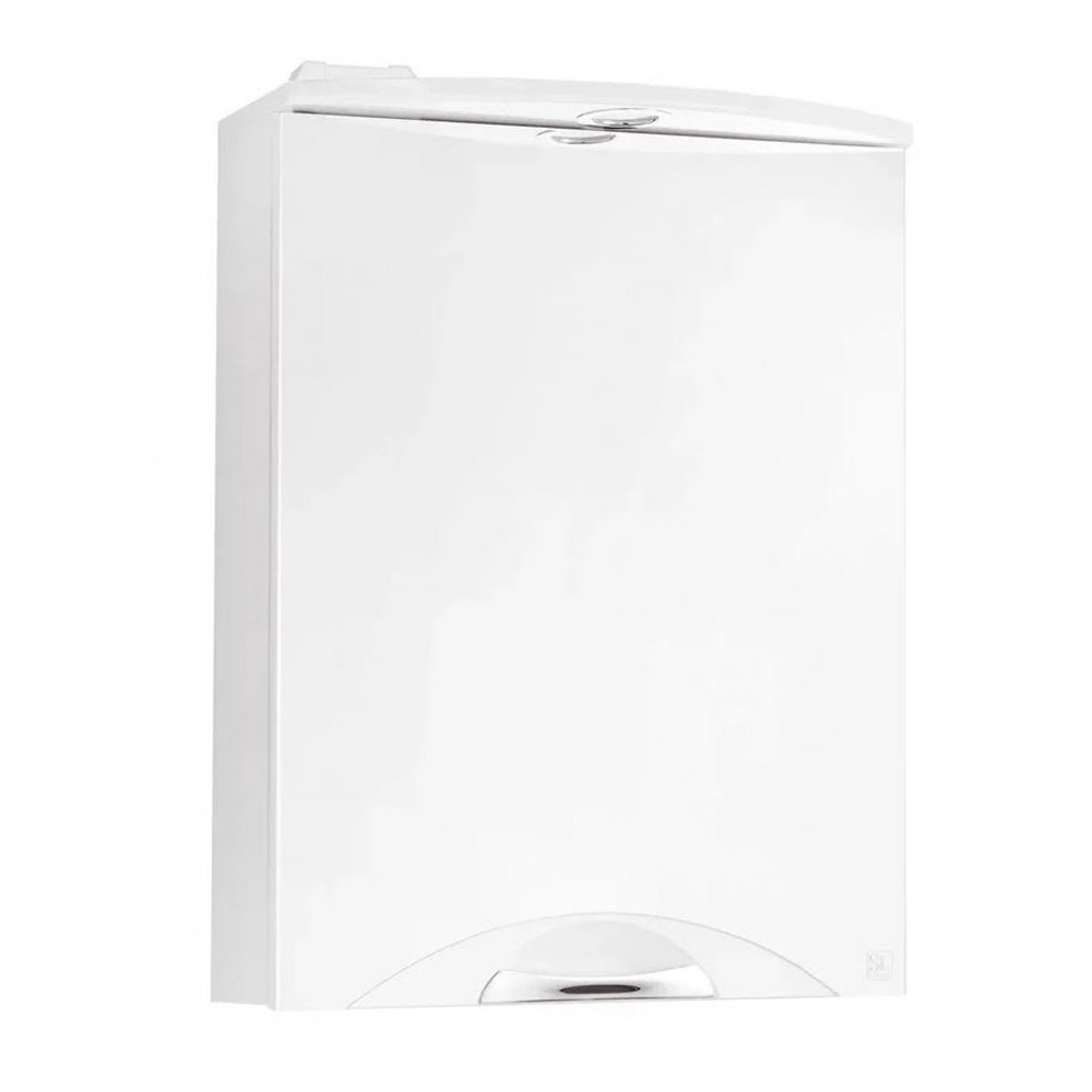 Зеркальный шкаф для ванной Style Line Жасмин 2 50 Люкс белый зеркальный шкаф style line николь 50 с подсветкой белый 4650134470338