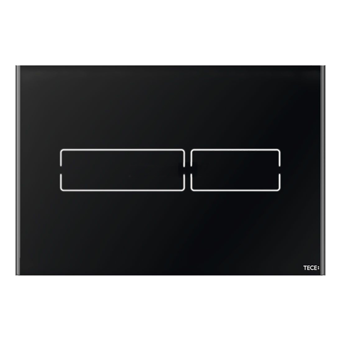 Кнопка для инсталляции Tece TECElux mini 9240961 стекло, черная