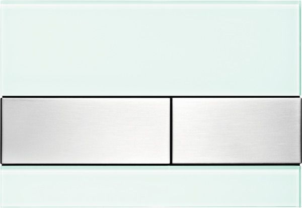 Кнопка для инсталляции Tece TECEsquare 9240804 мятный зеленый/нержавеющая сталь с покрытием против отпечатков пальцев