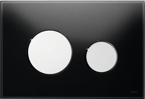 Кнопка для инсталляции Tece TECEloop 9240656 черный/глянцевый хром